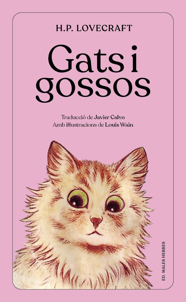 GATS I GOSSOS, de LOVECRAFT | portada del libro