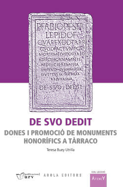 DE SVO DEDIT, de UTRILLA, TERESA BUEY | portada del libro