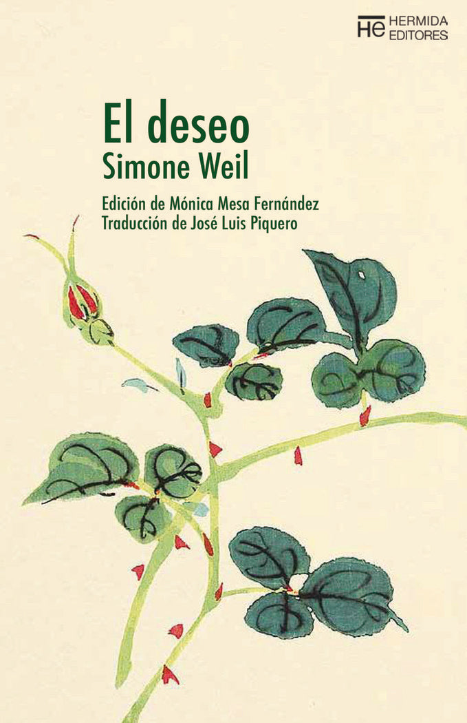 EL DESEO, de WEIL, SIMONE | portada del libro