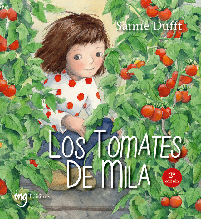 Los tomates de Mila, de SANNE DUFFT | portada del libro