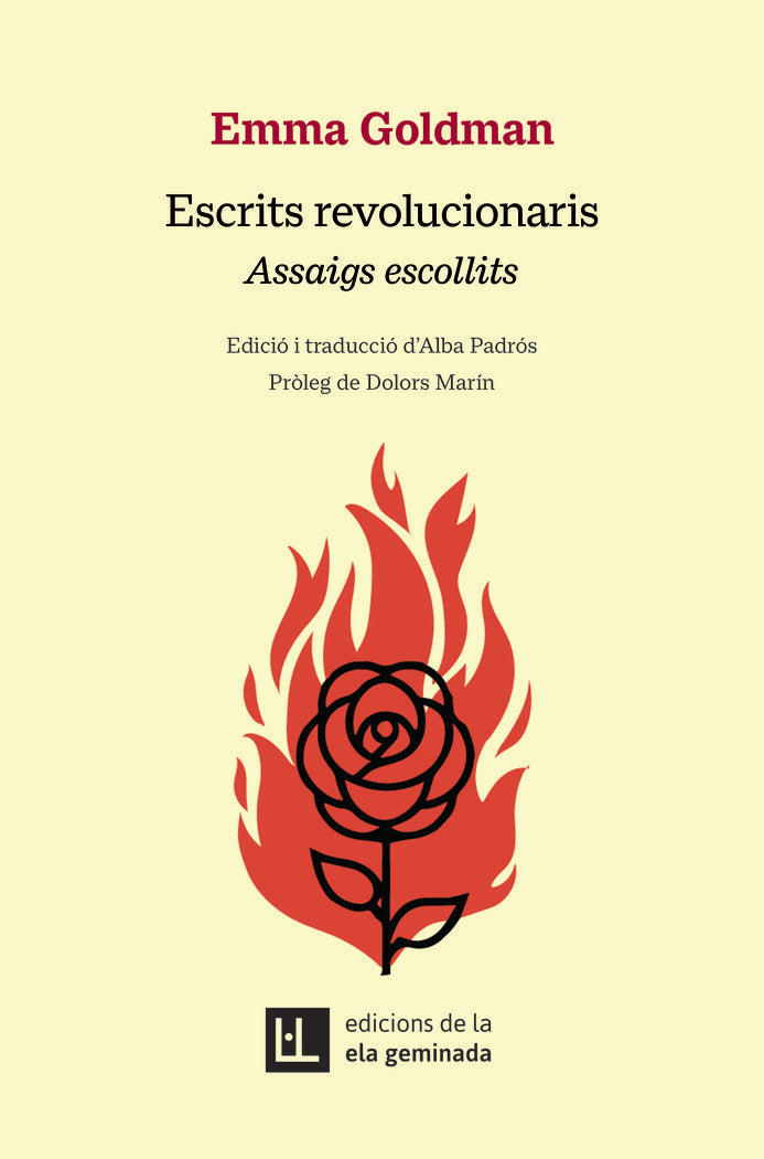 ESCRITS REVOLUCIONARIS, de GOLDMAN, EMMA | portada del libro
