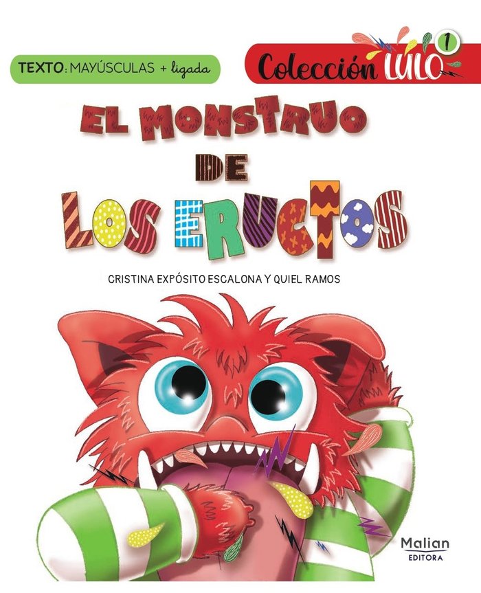 EL MONSTRUO DE LOS ERUCTOS, de Expósito Escalona, Cristina | portada del libro