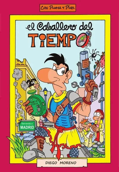 El caballero del tiempo, de Moreno Márquez, Diego | portada del libro