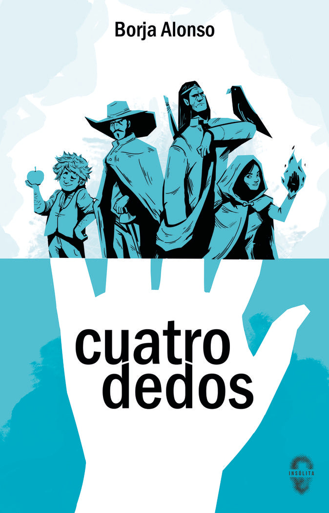 CUATRODEDOS, de ALONSO, BORJA | portada del libro