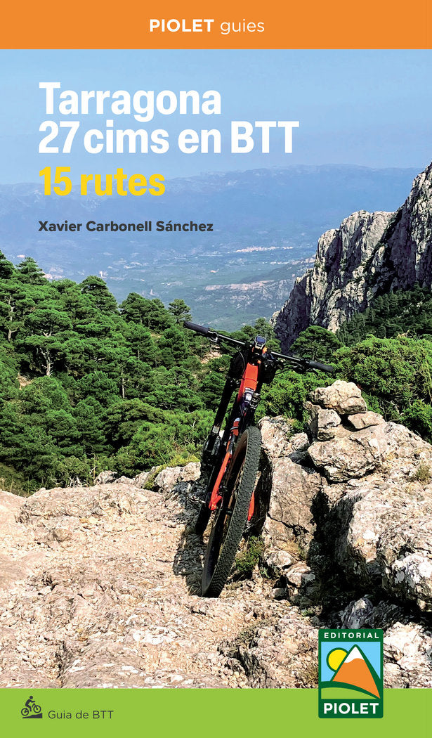 Tarragona. 27 cims en BTT. 15 rutes, de Carbonell Sánchez, Xavier | portada del libro