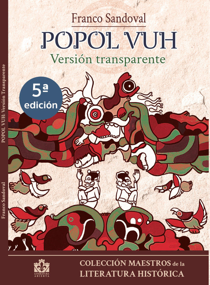Popol Vuh, de Sandoval, Franco | portada del libro