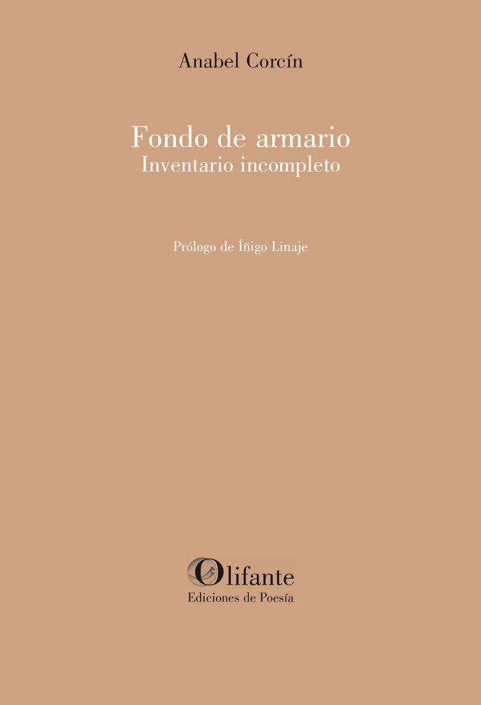 Fondo de armario, de CORCIN, ANABEL | portada del libro