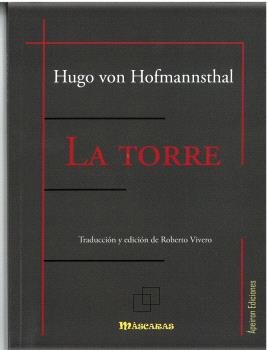 La torre, de HOFMANNSTHAL | portada del libro