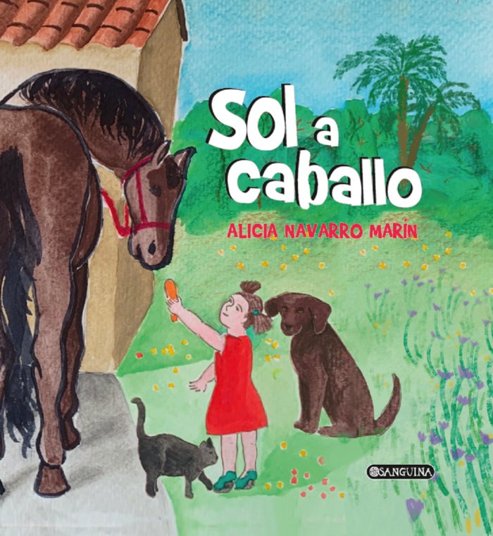 SOL A CABALLO, de NAVARRO MARÍN, ALICIA | portada del libro