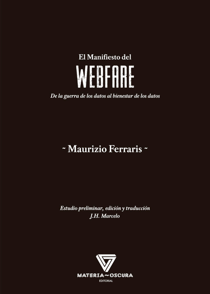 WEBFARE, de FERRARIS, MAURIZIO | portada del libro