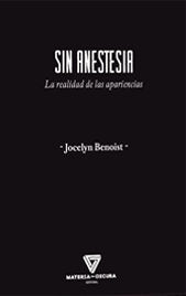 SIN ANESTESIA, de BENOIST, JOCELYN | portada del libro