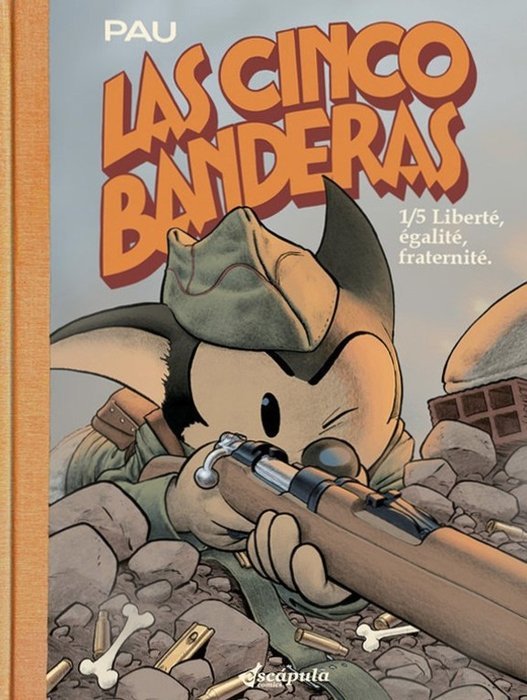 LAS CINCO BANDERAS 1, de Rodríguez Jiménez-Bravo, Pau | portada del libro