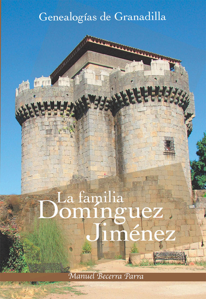 Genealogías de Granadilla, de Becerra Parra, Manuel | portada del libro