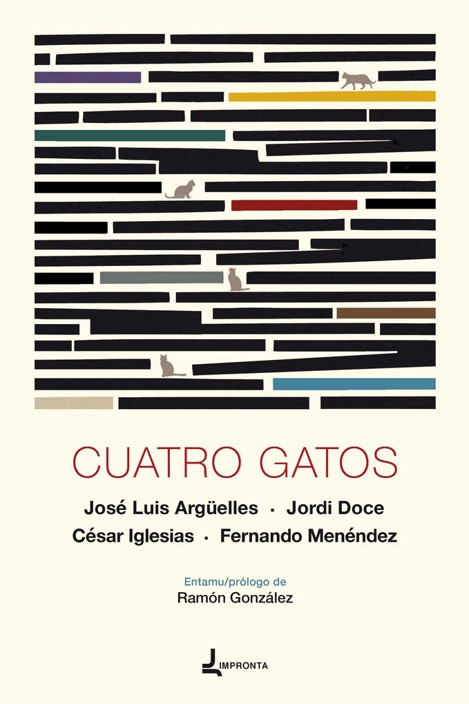 CUATRO GATOS | portada del libro