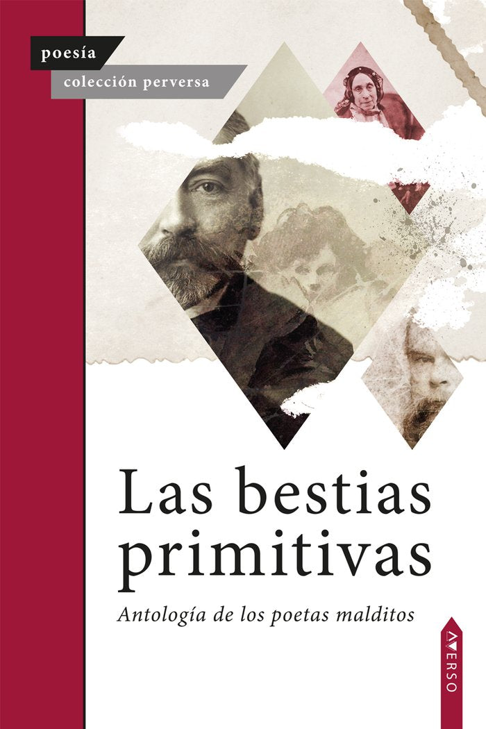 Las bestias primitivas, de Poesía, Averso | portada del libro