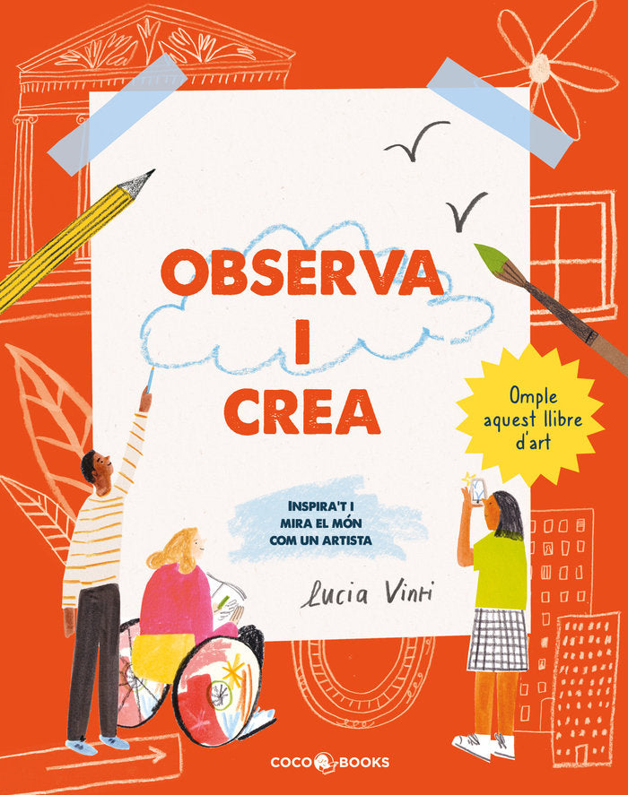 Observa i crea, de VINTI,LUCIA | portada del libro