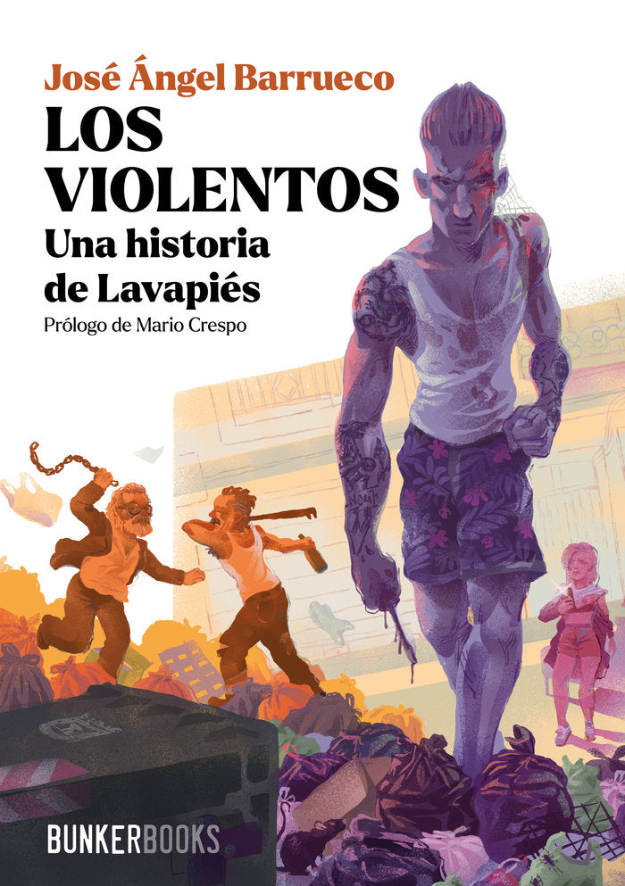 Los violentos, de Barrueco, José Ángel | portada del libro