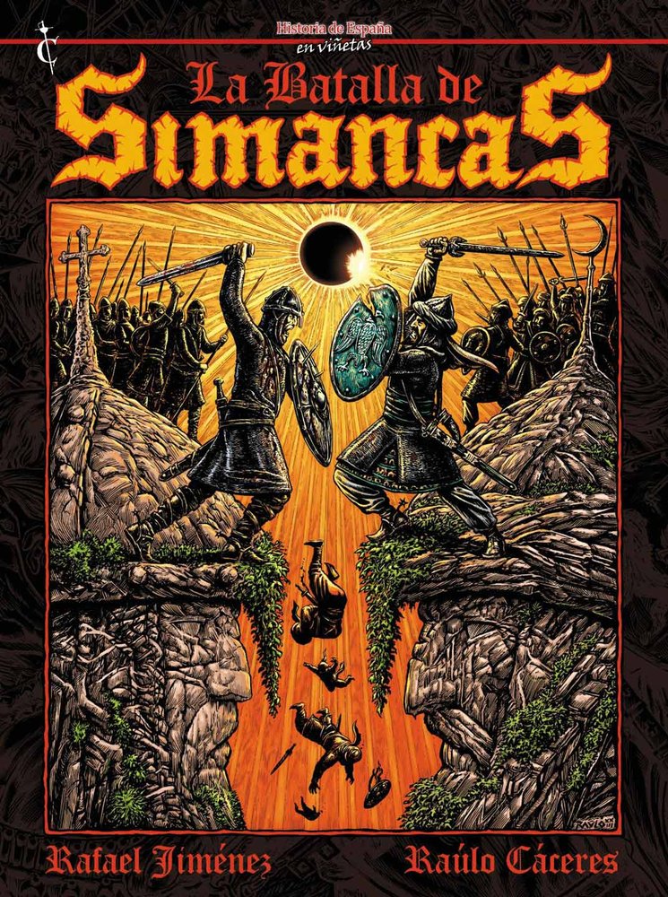 La batalla de Simancas, de Cáceres, Raúlo | portada del libro