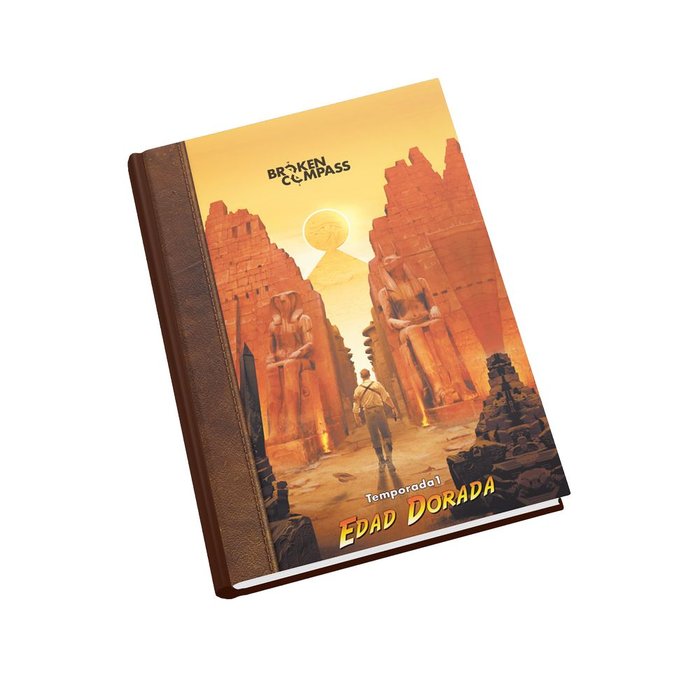 JUEGO DE ROL BROKEN COMPASS: EDAD DORADA | portada del libro