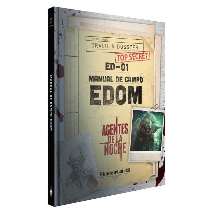 JUEGO DE ROL THE DRACULA DOSSIER: MANUAL DE CAMPO EDOM | portada del libro