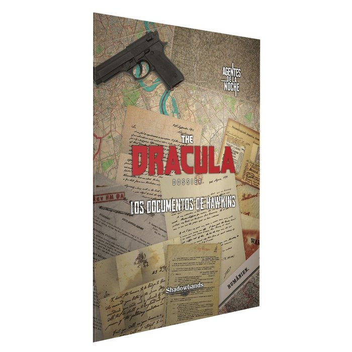 JUEGO DE ROL THE DRACULA DOSSIER LOS DOCUMENTOS DE HAWKINS | portada del libro