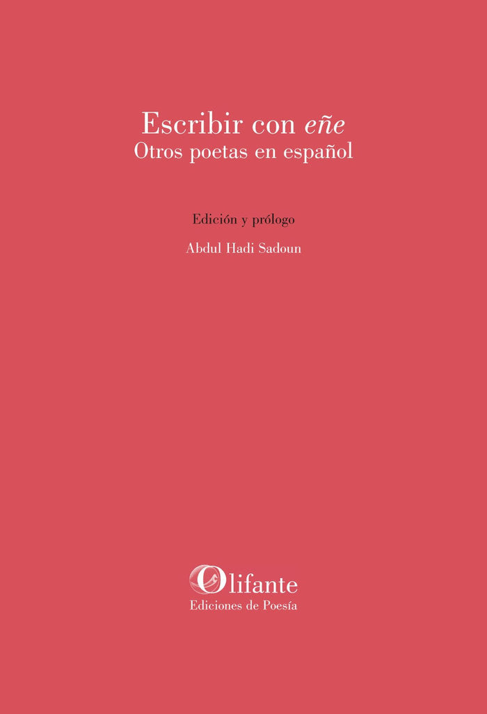 ESCRIBIR CON EÑE, de HADI SADOUN, ABDUL | portada del libro