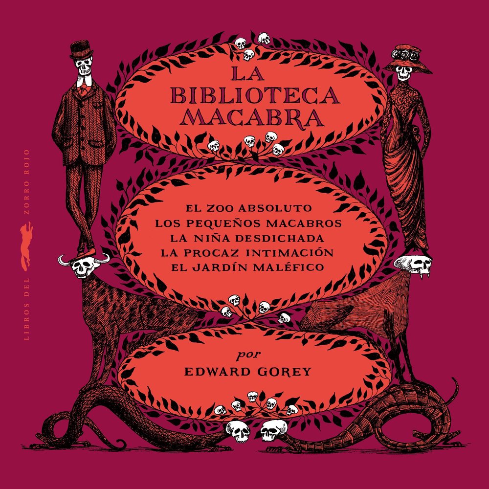 LA BIBLIOTECA MACABRA, de GOREY, EDWARD | portada del libro