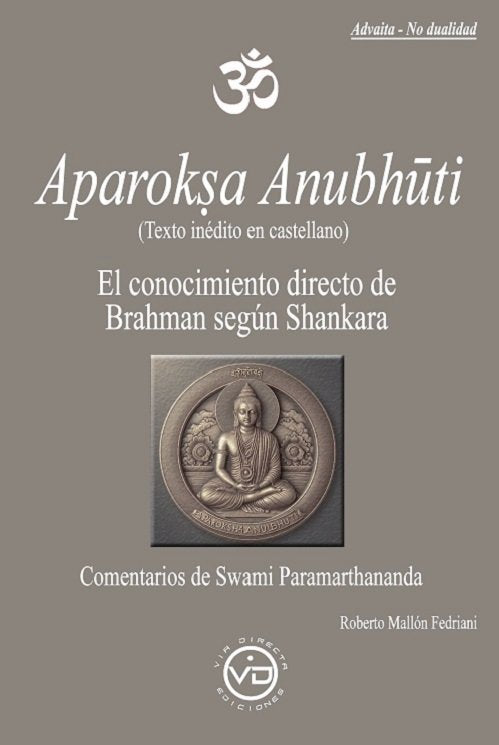 APAROKSA ANUBHUTI, de ADI SHANKARA | portada del libro