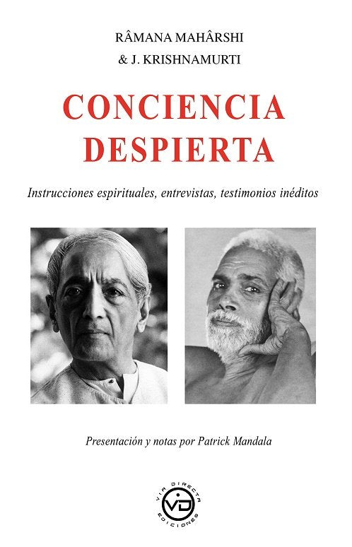 CONCIENCIA DESPIERTA, de KRISHNAMURTI,JIDDU | portada del libro