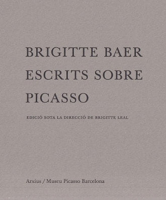 Brigitte Baer. Escrits sobre Picasso | portada del libro
