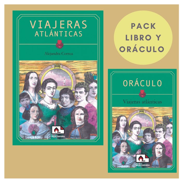 Viajeras atlánticas, de CORREA | portada del libro