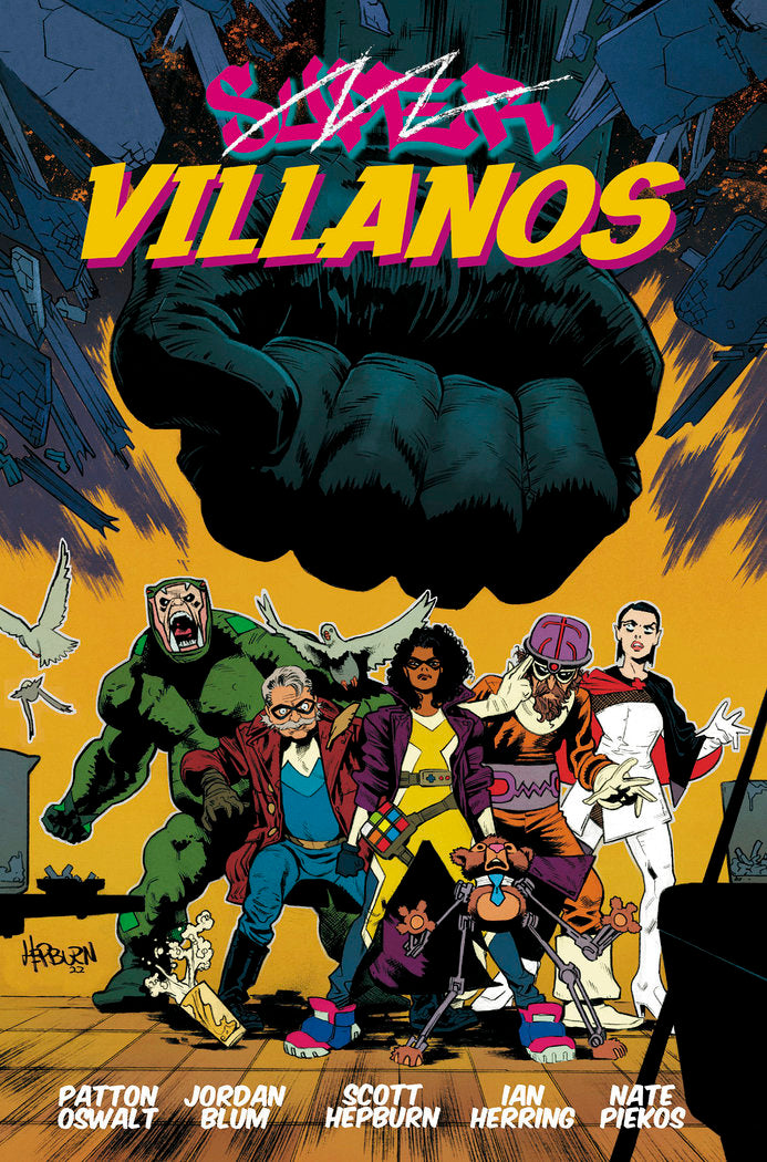 SUPERVILLANOS, de BLUM, JORDAN | portada del libro
