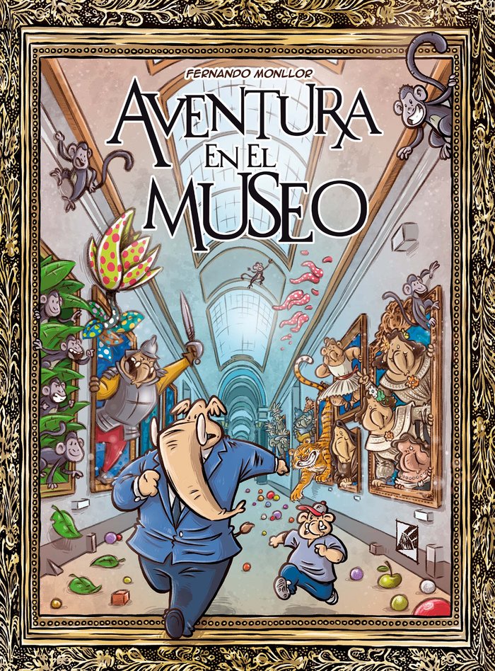 AVENTURA EN EL MUSEO, de MONLLOR, FERNANDO | portada del libro