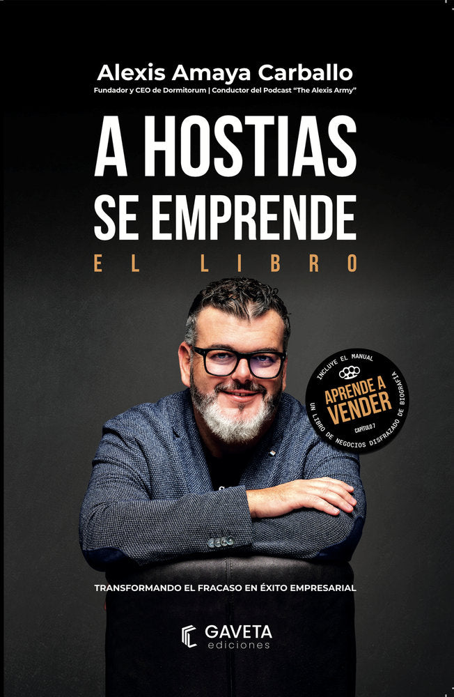 A HOSTIAS SE EMPRENDE, de AMAYA CARBALLO | portada del libro
