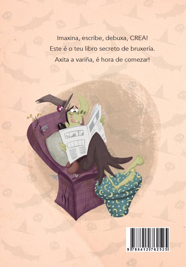 O MEU LIBRO SECRETO DE BRUXERIA, de ANA MEILAN | portada del libro