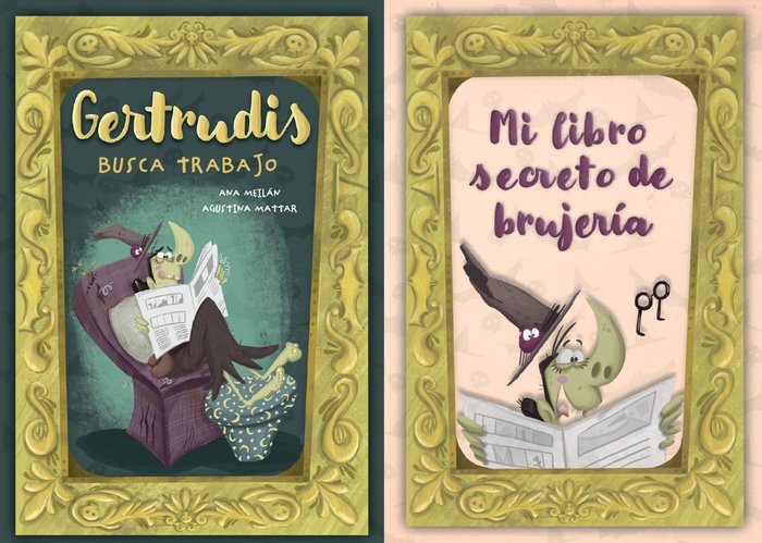PACK GERTRUDIS BUSCA TRABAJO MI LIBRO SECRETO BRUJERIA, de ANA MEILAN | portada del libro