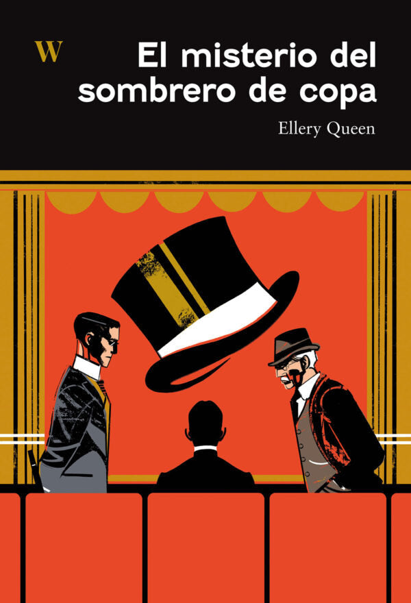 El misterio del sombrero de copa, de QUEEN, ELLERY | portada del libro