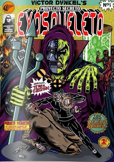 PROYECTO SECRETO EXOSQUELETO N 01, de DVNKEL VICTOR | portada del libro