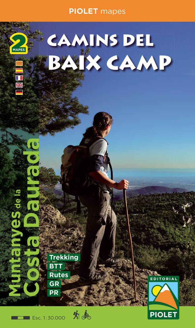 Camins del Baix Camp, de Piolet, Editorial | portada del libro