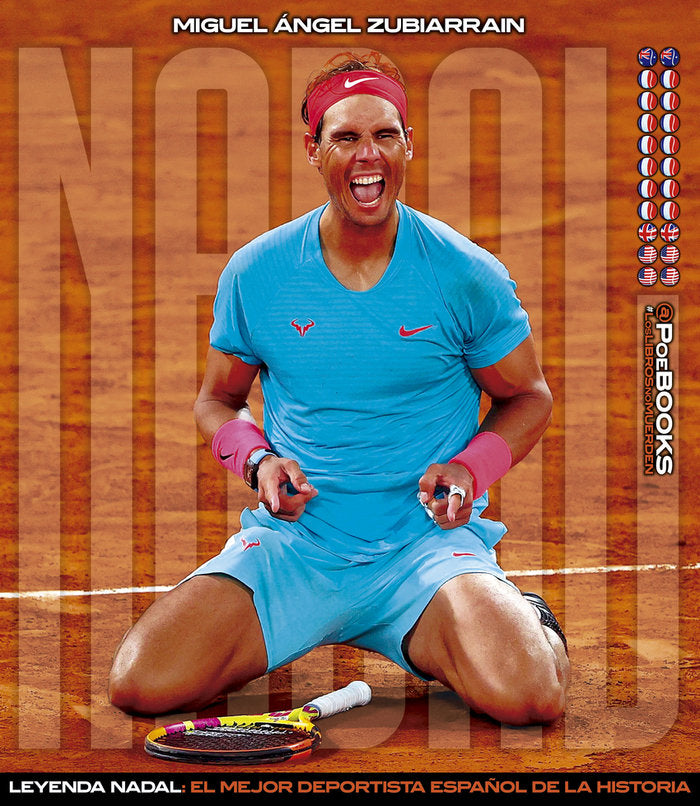 NADAL. CRONICA DE LA MAYOR LEYENDA DEL DEPORTE ESPAÑOL, de LINARES | portada del libro