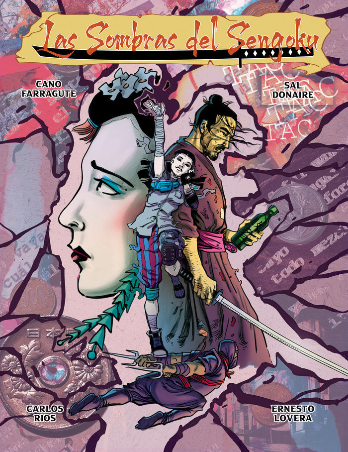 Las Sombras del Sengoku, de Donaire, Sal | portada del libro