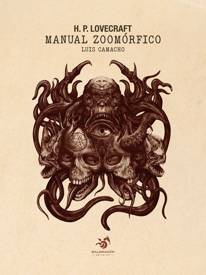 H.P. Lovecraft Manual Zoomórfico, de Camacho Campoy, Luis | portada del libro