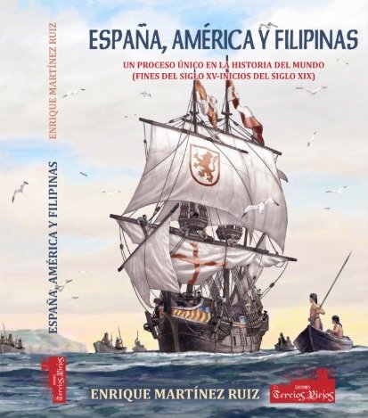 ESPAÑA, AMERICA Y FILIPINAS, de ENRIQUE MARTINEZ RUIZ | portada del libro