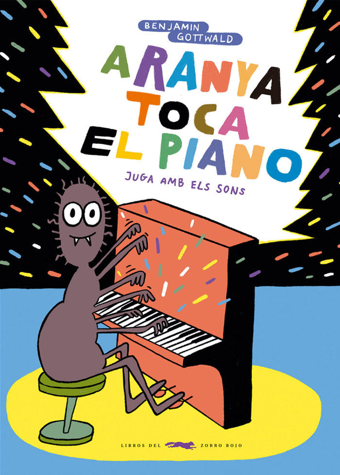 Aranya toca el piano, de GOTTWALD, BENJAMIN | portada del libro