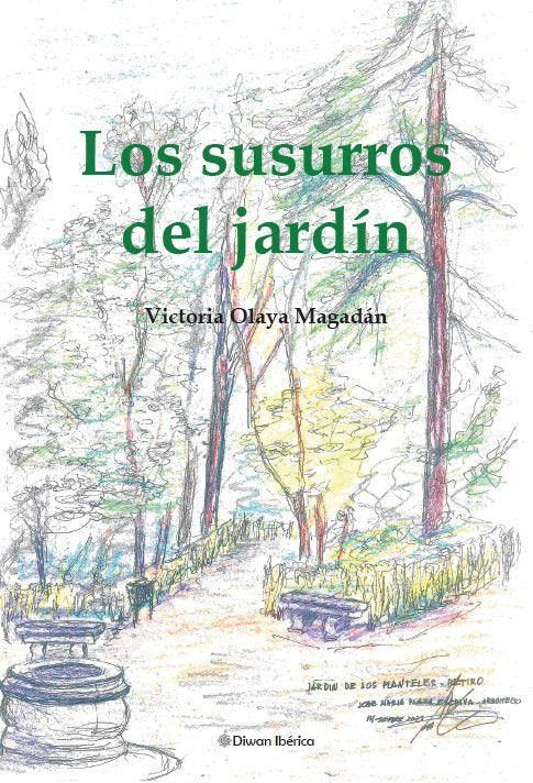 LOS SUSURROS DEL JARDIN, de OLAYA MAGADAN, VICTORIA | portada del libro