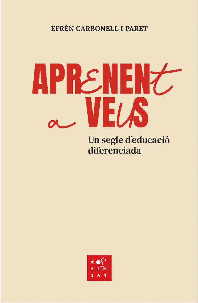 APRENENT A VEUS, de CARBONELL PARET, EFREN | portada del libro