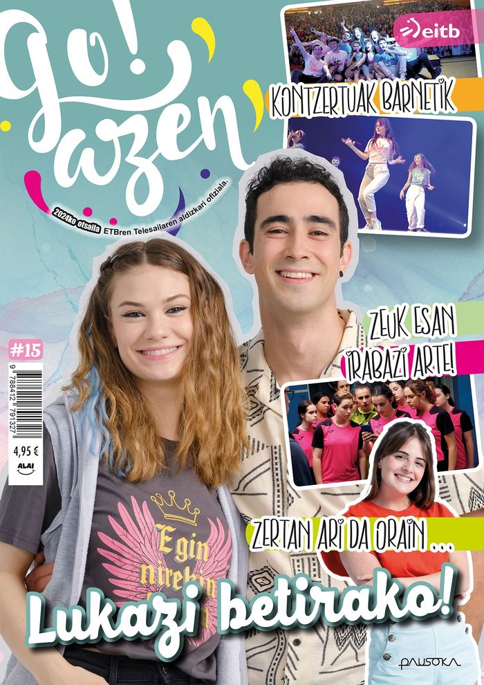 Go!azen aldizkaria 15 | portada del libro