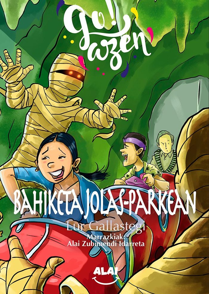 Bahiketa jolas-parkean, de GALLASTEGI ZENDEGI, LUR | portada del libro
