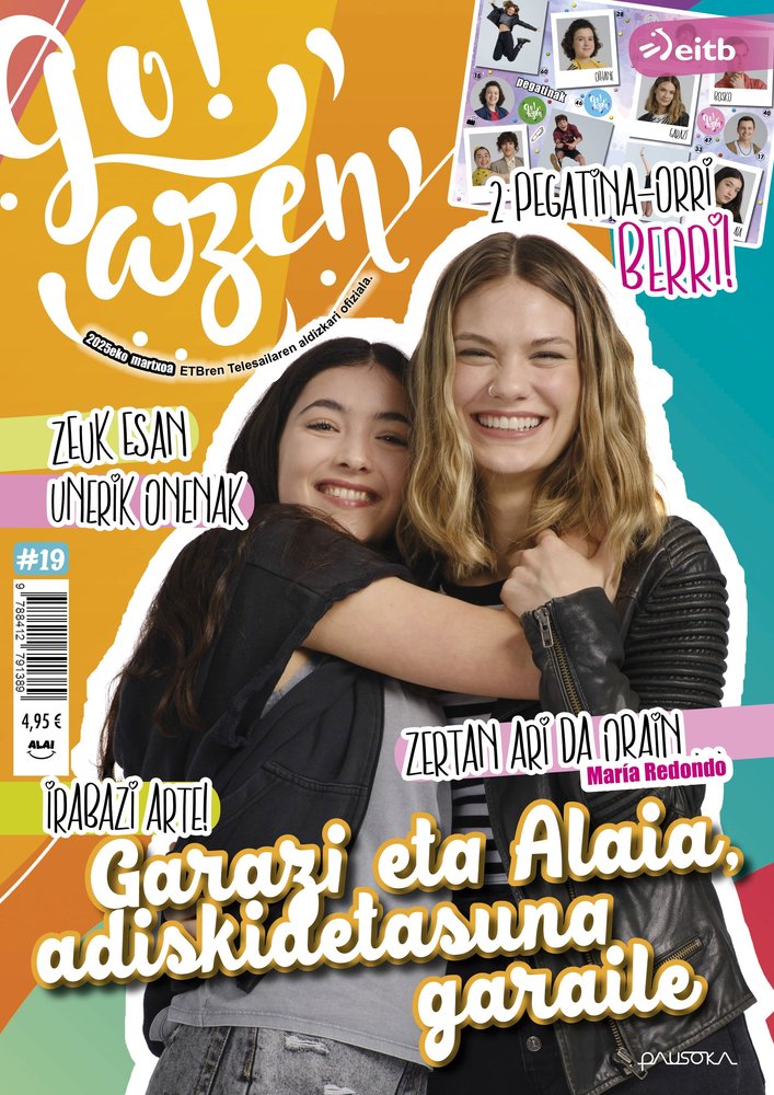 GO!AZEN ALDIZKARIA 19 ZKA 2025, de BATZUK | portada del libro