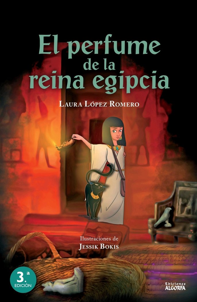 El perfume de la reina egipcia, de , López Romero, Laura | portada del libro
